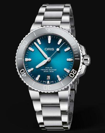 Oris Aquis Date 39.5mm Replica Watch 01 733 7732 4155-07 8 21 05PEB